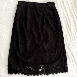 J Crew Lace Skirt
